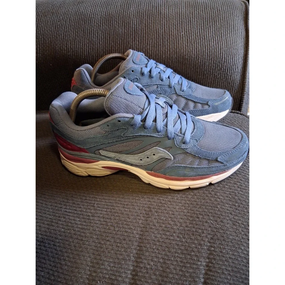 Saucony Progrid Omni 9 - Navy/Burgandy Mens‎ 8